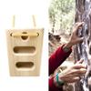 Portable Wood Hangs Board Climbing Training Board Finger Grip Strengthener Wood Hangs Board Finger Training Board