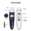 CE&FDA-zugelassenes berührungsloses Infrarot-Stirn- und Ohrthermometer - Englische Version