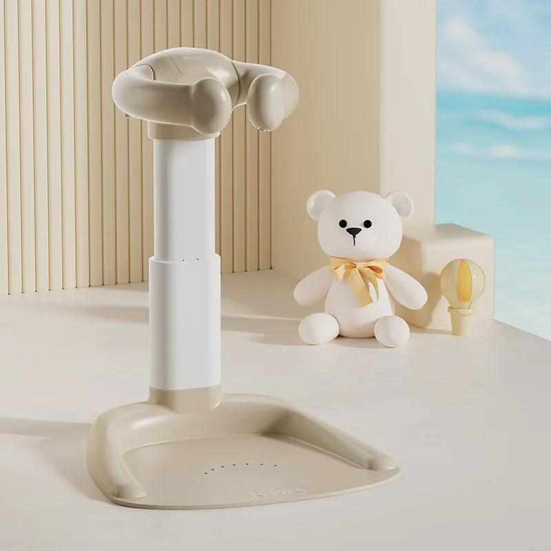 Vasca da Bagno per Bambini in Piedi Maniglia Doccia Regolabile per Bambini Supporto Bagno Vasca da Bagno Pieghevole per Bambini Supporto Sicuro Bagno
