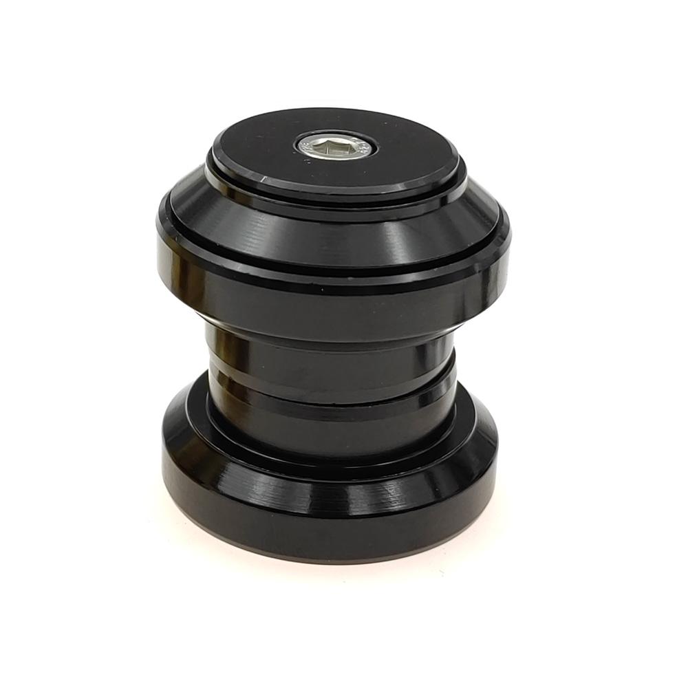 Mountain Bike Road Bike 2 Bearing Headset 1 1/8 34MM Steering Top Cap Cover External HeadsetsSealed Threadless Fork Stem чёрный