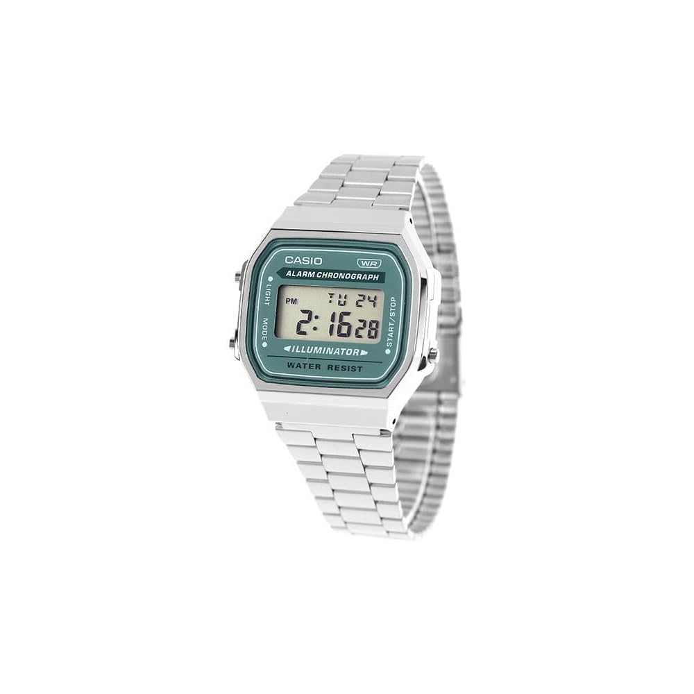 Casio Vintage Chupacashi Quartz Men s Wristwatch A168WA-3AY Stainless Steel Water Resistant 33mm