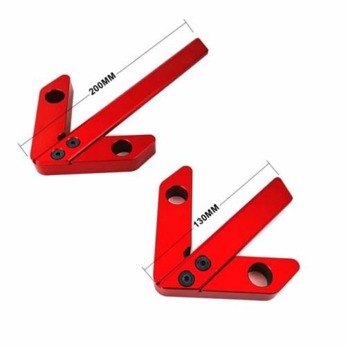 CarAngels Center Gauge, Center Square, 45 Square, Square Ruler, Right Angle Ruler, 45 Degree Ruler, Right Angle Clamp, Center Finder, Carpenter's Mar