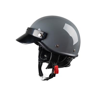 Cycking Motorcycle Helmet Four Seasons Riding Half Helmet Men Women Scooter Cute Retro Skateboarding Muffler Simplicity