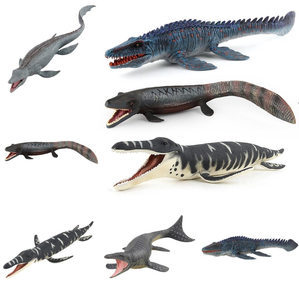 Realistic Jurassic Dinosaur Model Toy For Children Sea King Dragon Canglong Dragon And Sliding Tooth Dragon