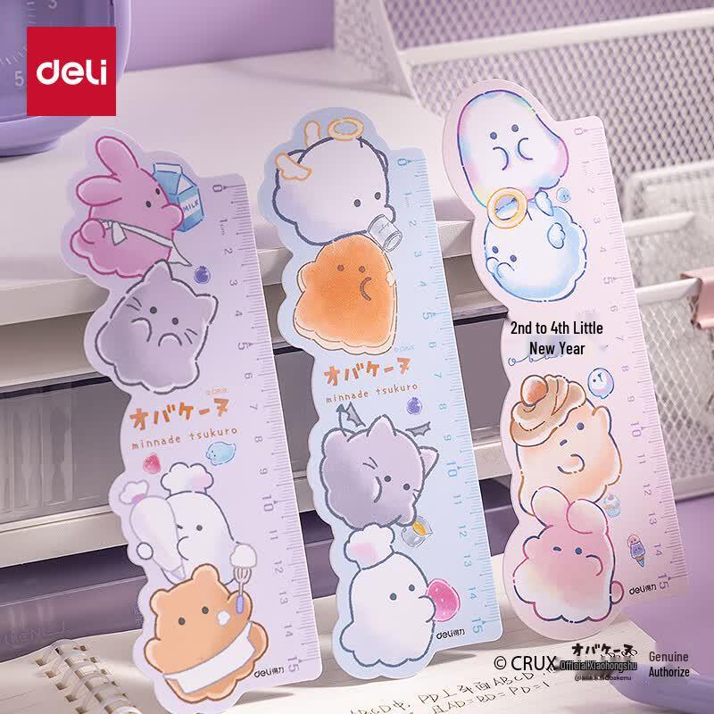 Deli Licensed Character Rulers & Ruler Sets