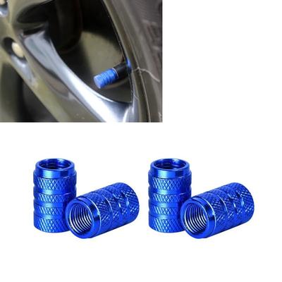 4pcs Universal Car Wheel Tire Valve Stem Caps Dust Covers Aluminum Tire Wheel Stem Air Valve Cap Car Accessories
