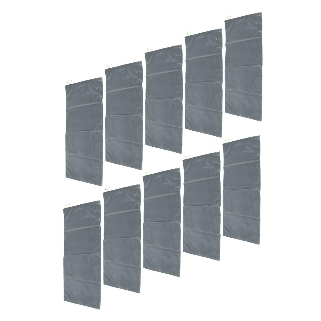 10 Stück Sandsäcke für Hochwasser Professionelle Leere Regendichte Hochwasserschutz-Sandsäcke für Haustür Garage
