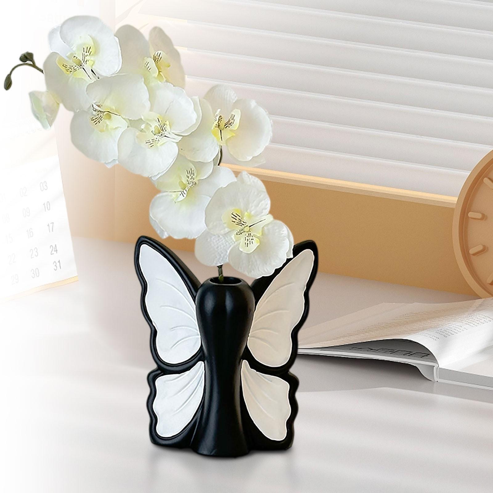 

Украшения в виде вазы с бабочками, Настольные украшения One Size