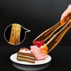 Food Tongs, Thickened PC Plastic Bread Tongs, Cake Dessert Fruit Biscuit Tongs, Food Tongs, Spicy Hot Pot Tongs