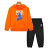 kids boutique clothes kpop demon hunters print hoodie Fleece Sweatshirt Jacket boys girls Hooded Spors Sets Autumn 2pcs pullover+Pants
