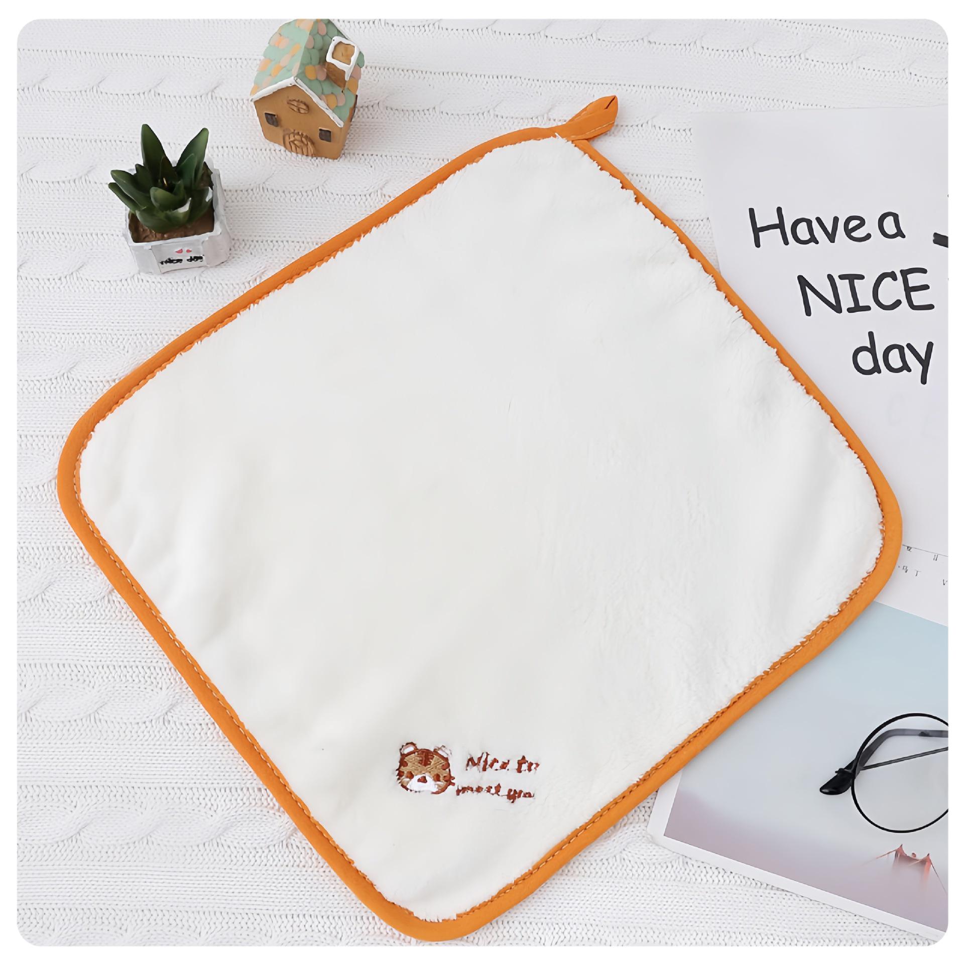 

Ultra-Soft Quick-Drying Coral Fleece Baby Towel 24x25 cm