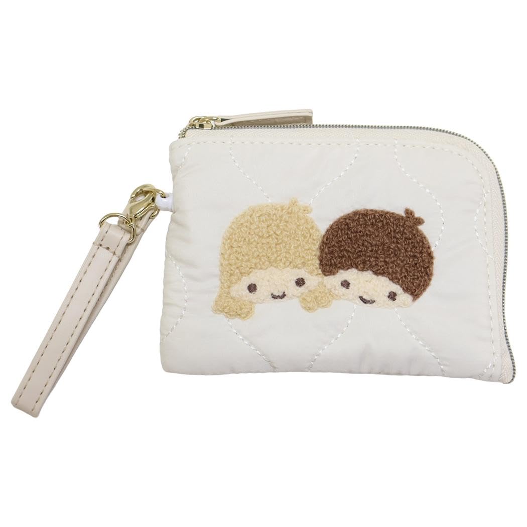 

Marimo Craft Sanrio Characters Natural Quilting Series Daily Pouch, Hello Kitty, My Melody, Little Twin Stars, Cosmetic Pouch, Makeup Pouch, Small