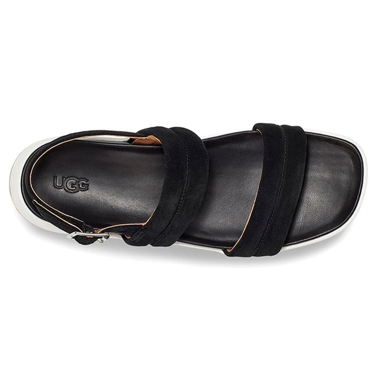 UGG Lynnden Outdoor Casual Open Toe Sports Sandals Black Women's 1111071-BLK