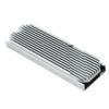 M.2 2280 SSD Heatsink Anodized Aluminium Alloy Fast Heat Conduction M.2 2280 SSD Cooler for Desktop Computer Gray