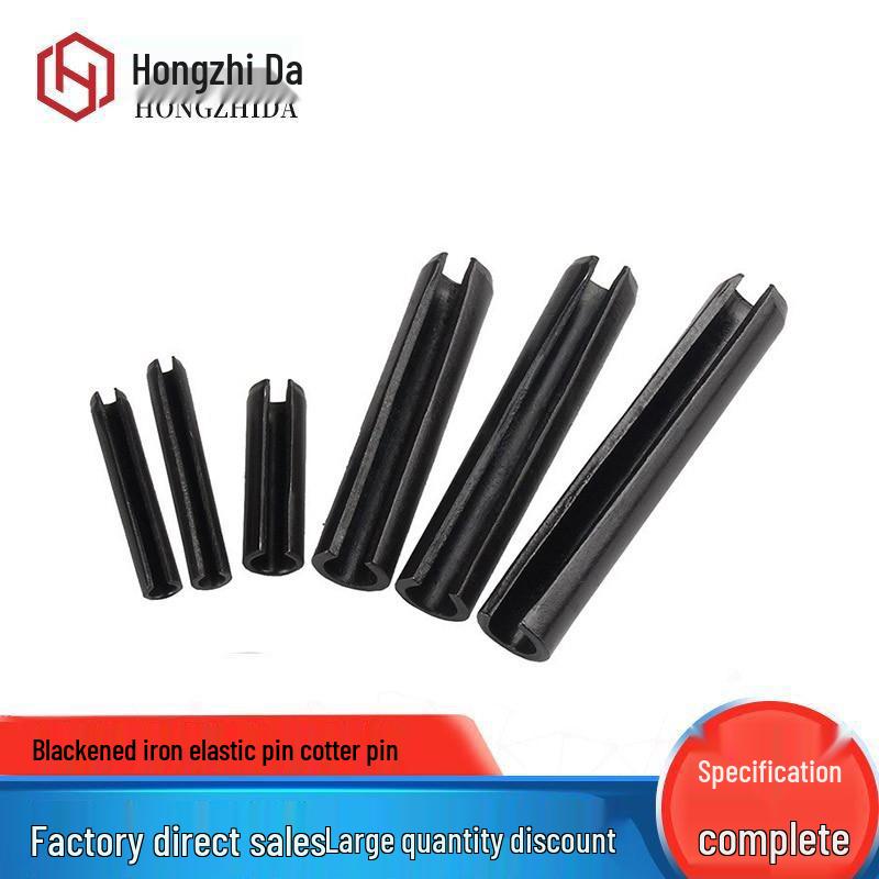 Blackening Elastic Cylindrical Spring Pin Steel GB879 Hollow Locating Shaft Pin M2 M2.5 M3 M10*50