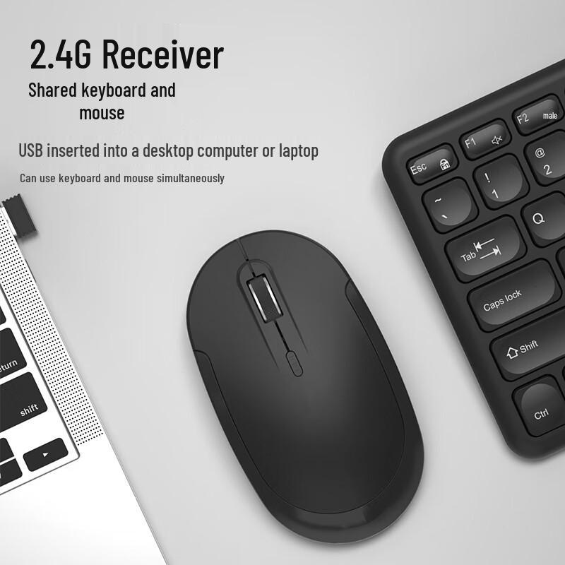 B.O.W Wireless Keyboard Mouse Combo