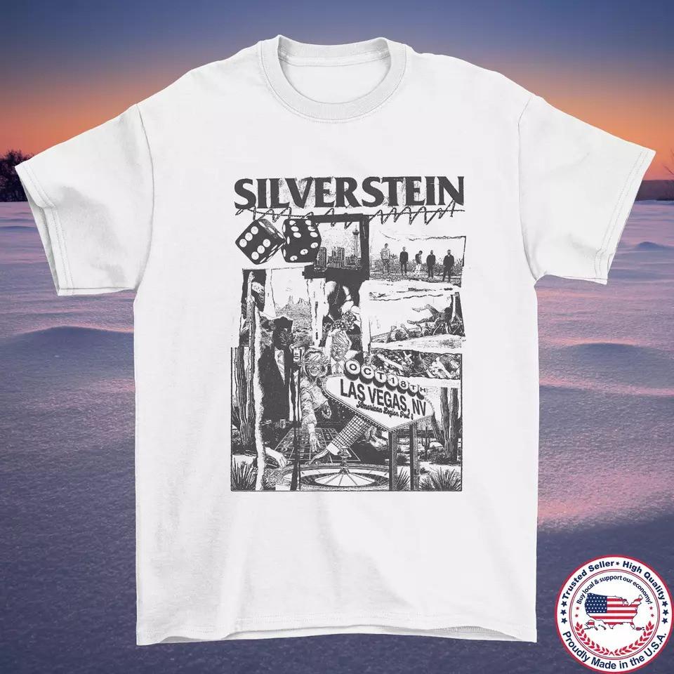 

SALE HALL SHOW Silverstein Band Unisex Tour 2024 T Shirt Full Size S-5XL Unisex T-Shirt XL