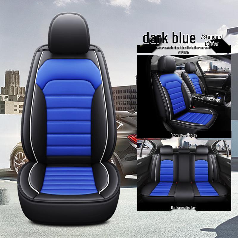 Full Surround Leather Car Seat Cover - Breathable, All-Season Comfort