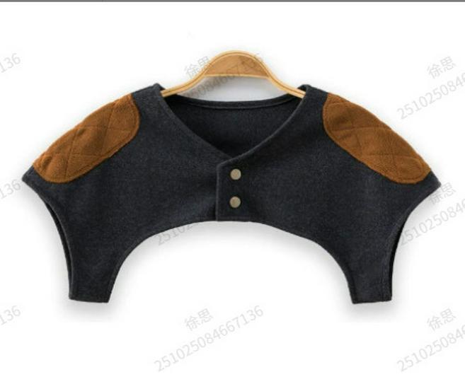 Halswirbelsäulen-Schal: Warmer ärmelloser Top für die Nacht, Herbst/Winter, nach der Geburt, für Frauen mittleren Alters, ältere Frauen, Schutz aus deutschem Samt.