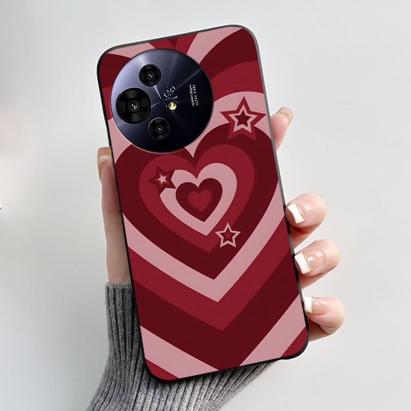 New Design Cute Case For TCL 50 NxtPaper 5G/50 Pro NxtPaper 5G/TCL P10/60 XE NxtPaper Shockproof Cover Black Case