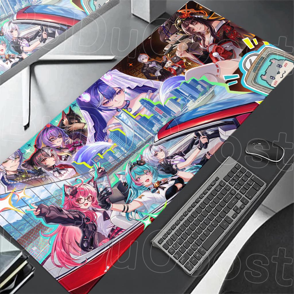 Anime Gamer Washable Mousepad Neverness to Everness Lacrimosa Office Extended Table Speed Gaming Keyboard Mat Stitch Edge Carpet