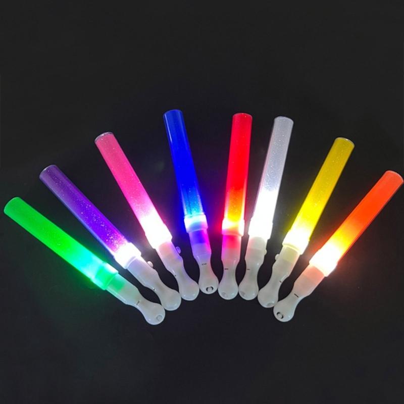 LED Glow Sticks Party Flashing Light Multi-color 3 Light Modes Bright Flashing Light Sticks for Festivals Rave Birthday