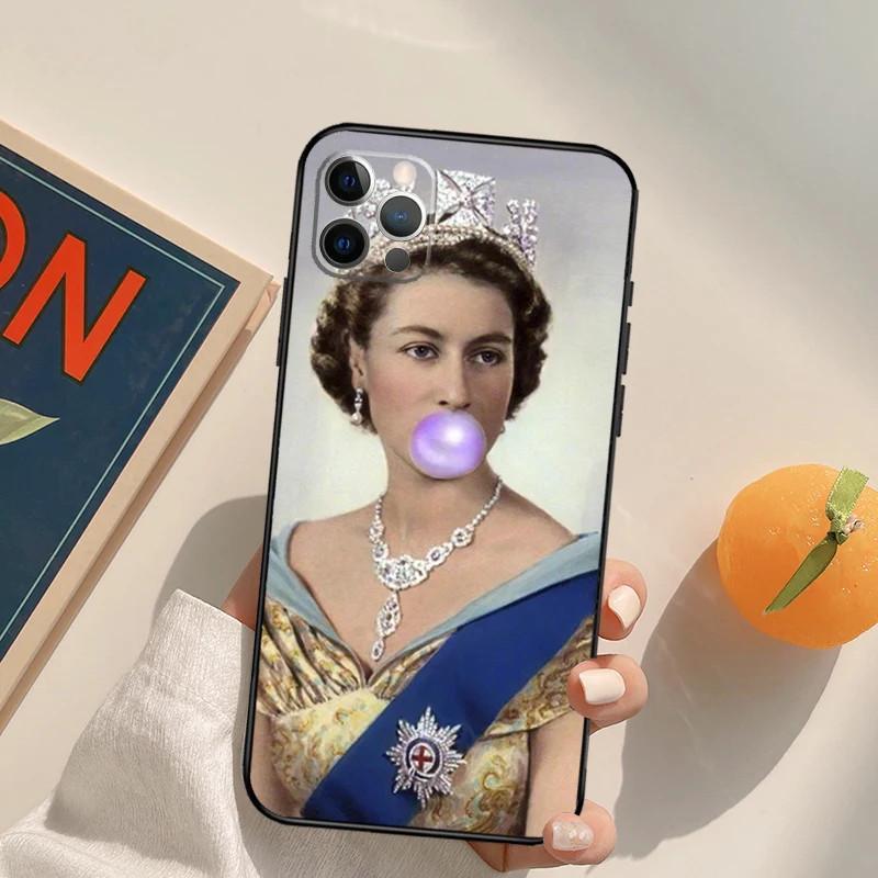 

Подходит для чехла для мобильного телефона Apple IPhone13 Mini, чехол для мобильного телефона Queen Elizabeth II отправляется в виде изображения. iPhone 16 pro