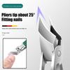 Wide Jaw Slanted Nail Clippers - Curved Cutting Toenail Trimmer Nail Cutter for Precision Nail Care