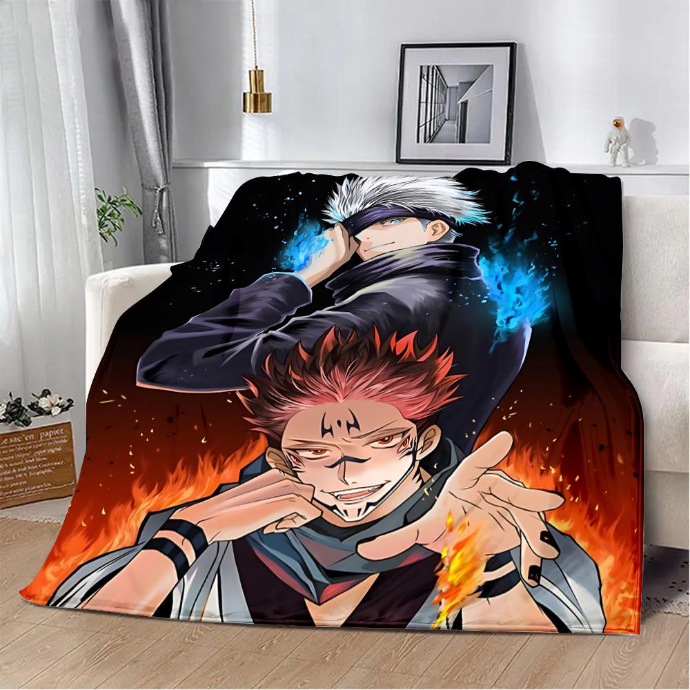 Hot Japan Anime K-KaisenS Printed Blanket Picnic Blankets Blanket Soft Comfortable J-JujutsuS Blanket Home Travel Birthday Gift
