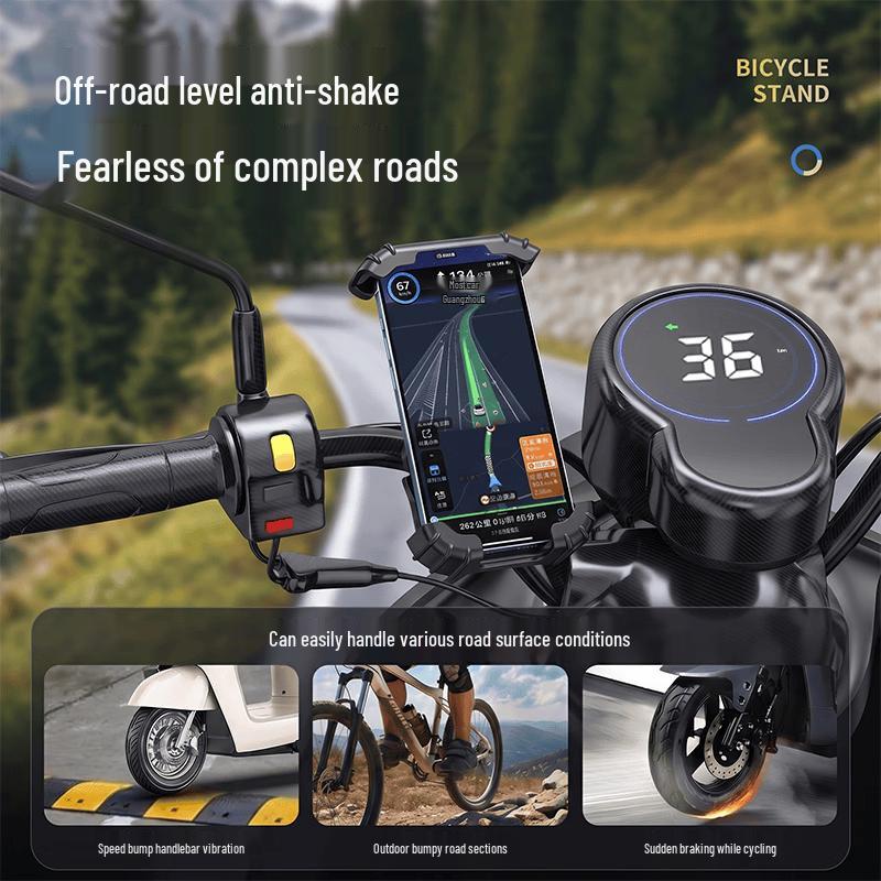 Howtreats Universal Motorcycle & Bike Phone Holder
