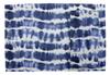 S4Sassy Blue Wave Shibori Washable Placemats & Napkins Table Decor Dining