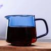 Klarer Hitzebeständiger Glas-Kaffeekaraffe 300ml 550ml Tropfkaffeekanne Pour Over Karaffe Milchkännchen Teekanne Küchenzubehör