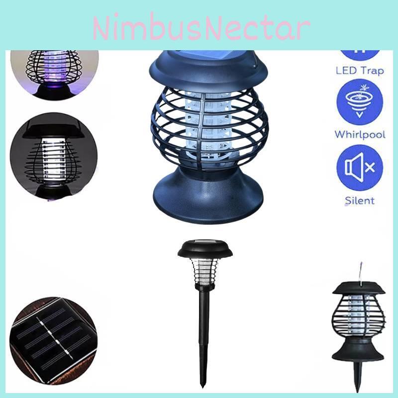 Solar Light Mosquito Outdoor Electric Shock Household Repellent Catching Tool