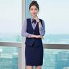 Women's Long Woolen Winter Coat - Unisex Hotel Business Workwear