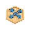 Agate Star Pendant Necklace Jewelry Powder Crystal Necklace Fashion Valentine'S Day Gift 20 * 6