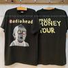 Radiohead Pablo Honey Tour 2 Side Black T Shirt Retro Style S-5XL