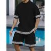 3D Digital Printing T-Shirt Teen Men's Short Sleeve Suit Versatile Breathable