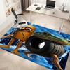 1pc Italian Brainrot characters7 Print Area Rug - Soft, Washable Non-Slip Indoor Mat, Living Room, Home Office Decorative Rug,Office Decorative
