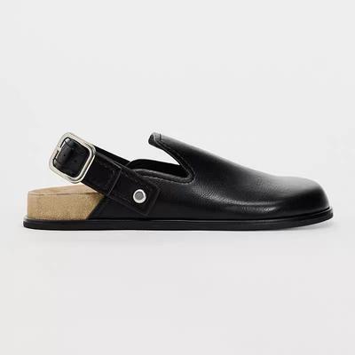 2024 Ciabatte Mezzepunte Donna Estive Mules Pantofole Lady Casual Outdoor Suola Morbida Bocca Bassa Scarpe Piatte Ciabatte Donna