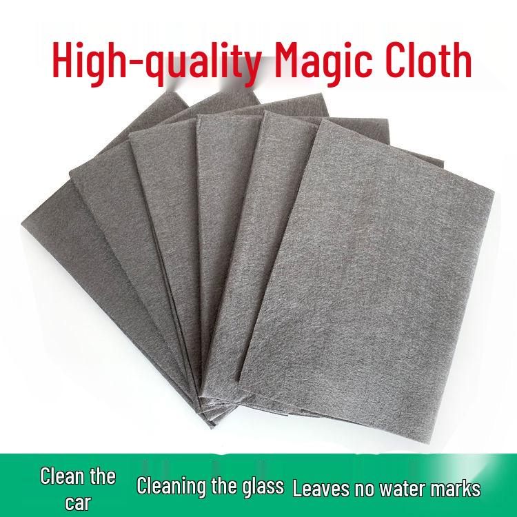 Magic Lint-Free Cloth: Streak-Free Cleaning for Glass with Island Fiber Towel