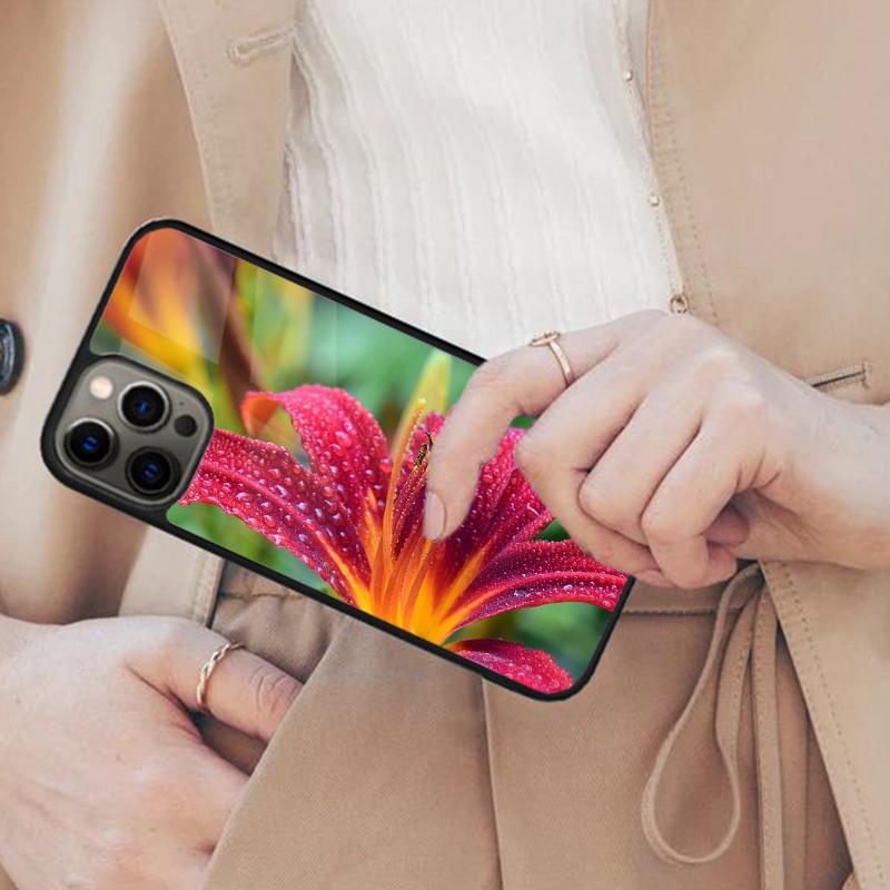Flower Nature Plant Design Magnetic Phone Case For APPLE iPhone 17 Air 16 14 13 12 Pro Max 15 Plus Wireless With MagSafe Cover