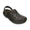 Crocs Classic Warm Cotton Clogs Unisex Footwear Dark-Brown 203591-23B