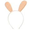 Bunny Ear Headbands Glitter Shiny Long Ears Hairband Rabbit Headband Shiny Glitter Hair Hoops for Women and Girls