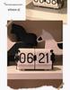 Time Flow Ring: Creative Smart Desk Clock with Automatic Time Correction and Multifunctional Alarm