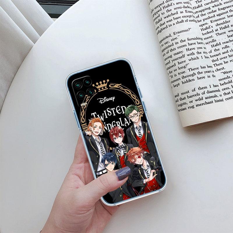 Twisted Wonderland Transparent Phone Case for Motorola Moto E22I E22S E22 E32 E40 E7 E7I G Plus Power Play Stylus G22 G14