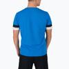 Puma Teamrise Breathable Logo Print Pullover Round Neck Short Sleeve Football Shirt Men tops Blue Black 704932-02