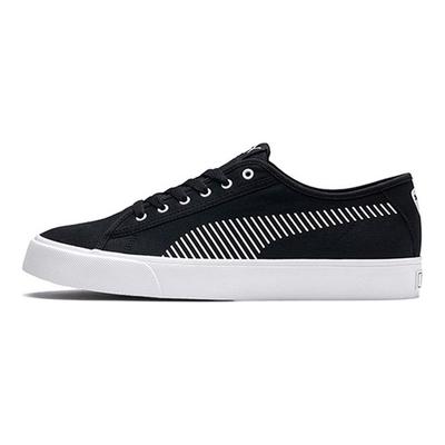 Bari Schwarze Unisex-Sneakers Weiß 369116-01