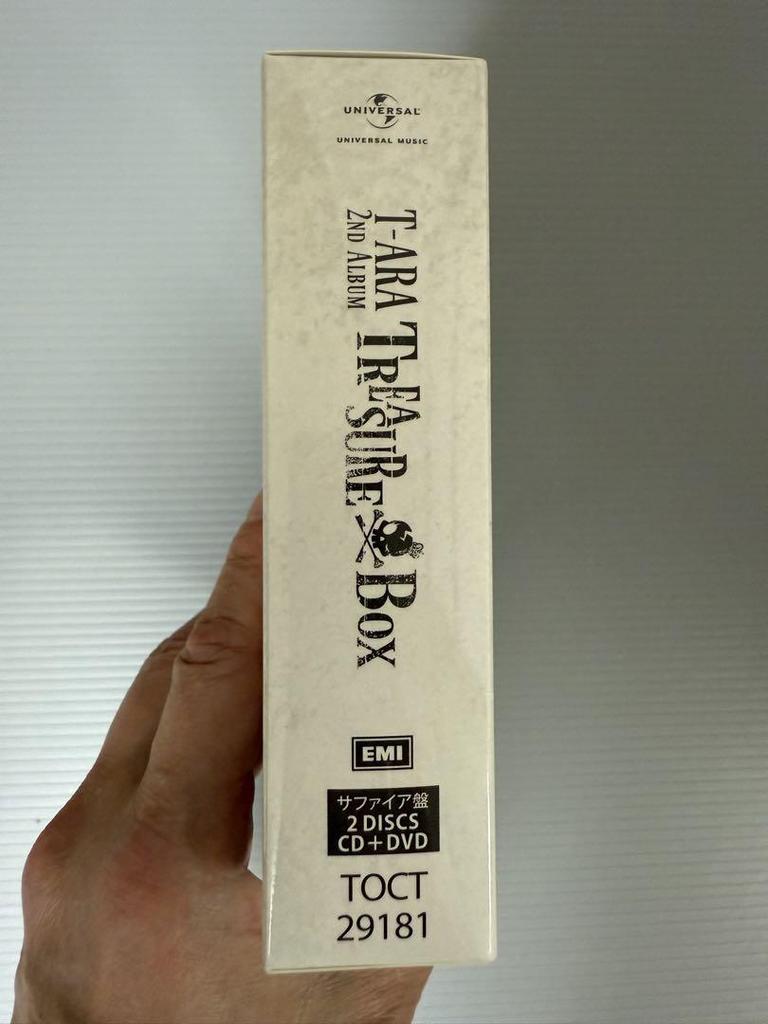 [USED] T-ARA TREASURE BOX Sapphire Edition 2DISKS CD+DVD