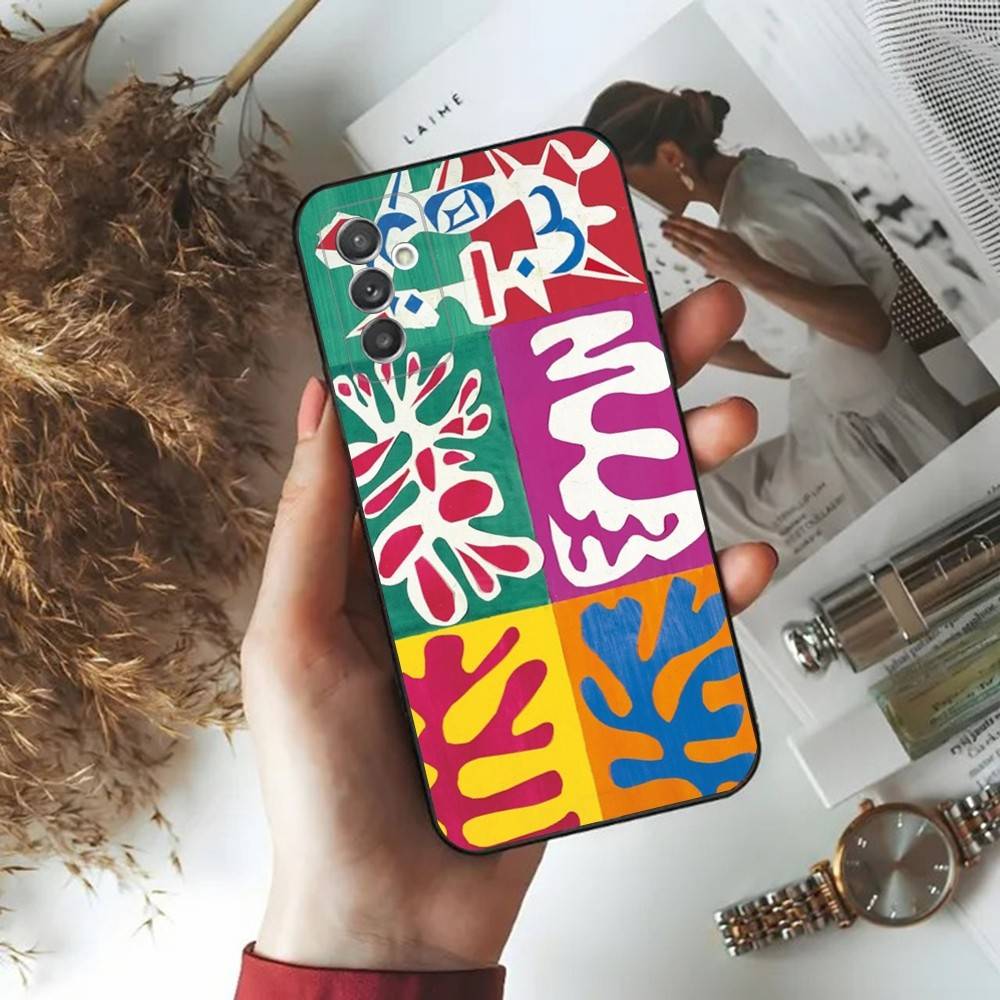 Henri Matisse Art Phone Case For Samsung Galaxy A 91,80,73,72,71,53,52,51,22,5G,Note,J7,8,9 Soft Black Cover