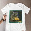 Divertente Maglietta da Uomo/Donna con Procione Tacos Occhiali da Sole Graphic Tee 'Trash Panda' Regalo